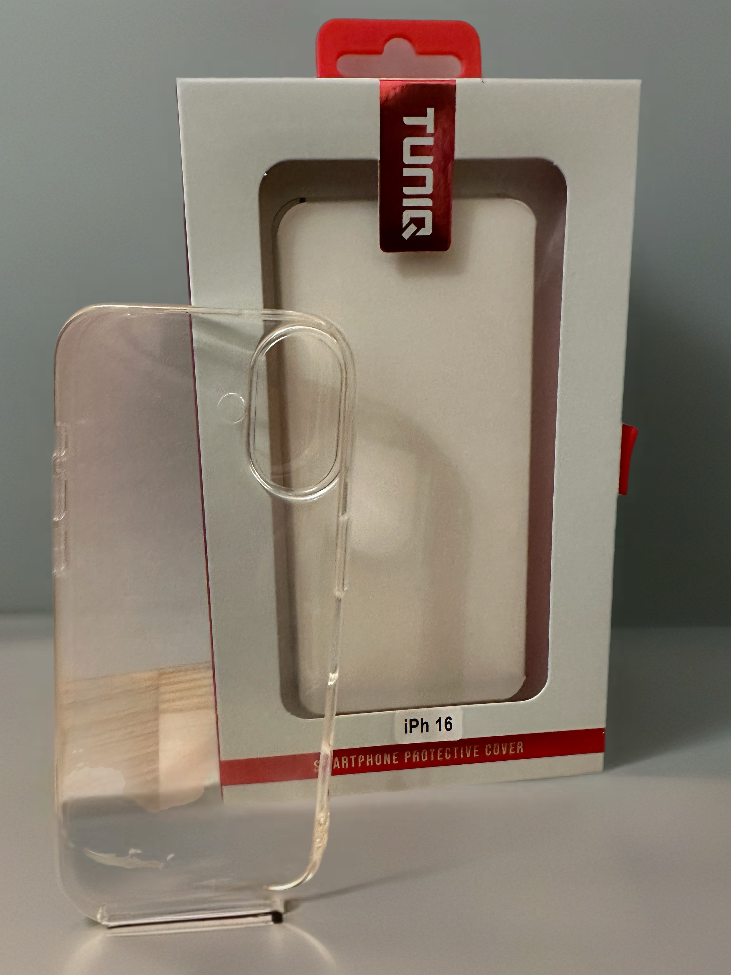 Transparent Cover til iPhone 16