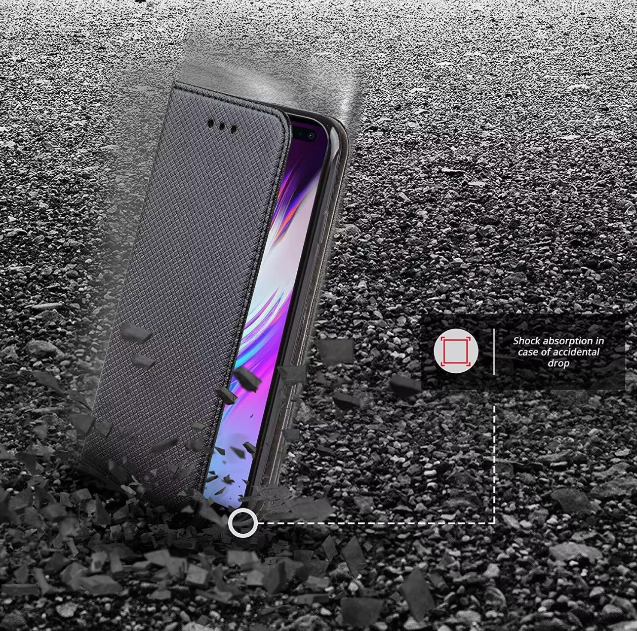 Samsung Galaxy A16 5G – Flip Cover i Læder med Pung